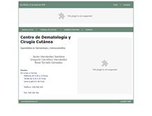 Tablet Screenshot of dermacanaria.com